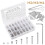 Machine Screws Assortment Hex Socket Head, Rust Resistance, Includes Nuts And Washers For Precision Machinery, Electronics And Communication 2