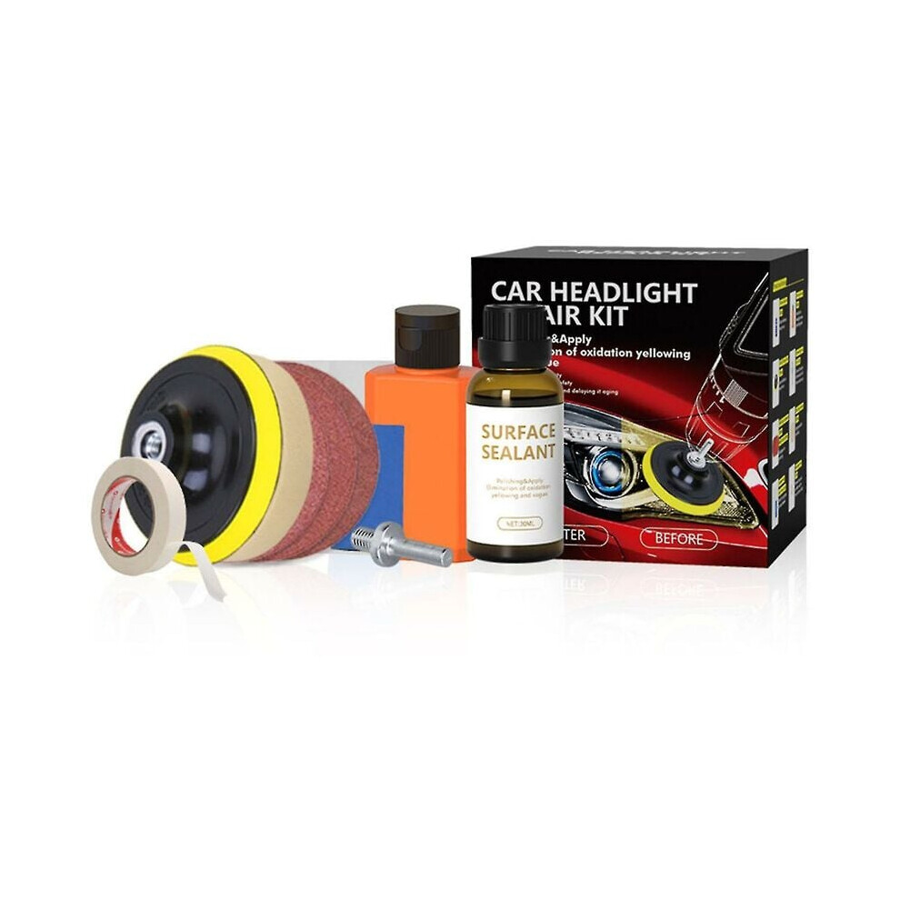 Easy To Use Procedure, Extend Lifespan Headlight Restoration Kit, Effortlessly Restore Headlights To Their Original Condition, Ideal For 9173940272354