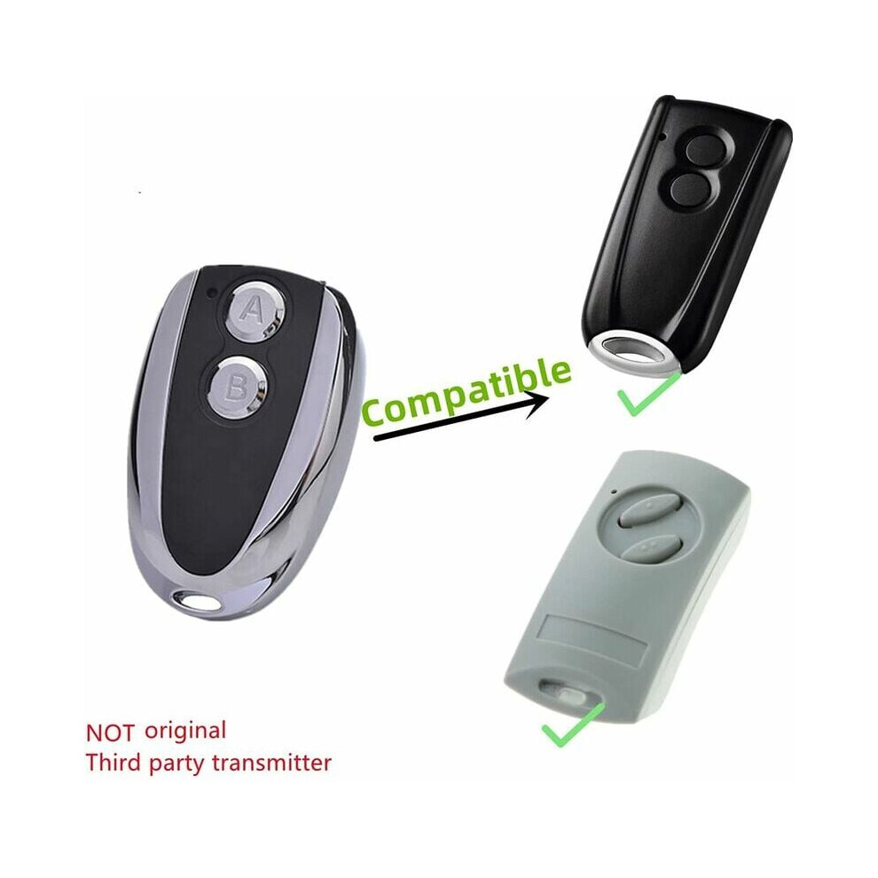 Universal Garage Door Remote Control, Self-Learning Programming High Quality Plastic Shell Replacement Remote For Ecostar Rsc 2 Rse 2 Rsz 1 With Far 9169997141002