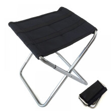 Équipement indispensable pour les amateurs de plein air : chaise pliante légère et portable, avec cadre en alliage d'aluminium épais, idéale