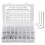 Machine Screws Assortment Hex Socket Head, Rust Resistance, Includes Nuts And Washers For Precision Machinery, Electronics And Communication 1