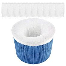 Wiederverwendbare Poolfiltersocken für Einbau- und Aufstellpools, kostengünstig und mit guter Filterleistung (3–4 Wochen haltbar), schnelle und