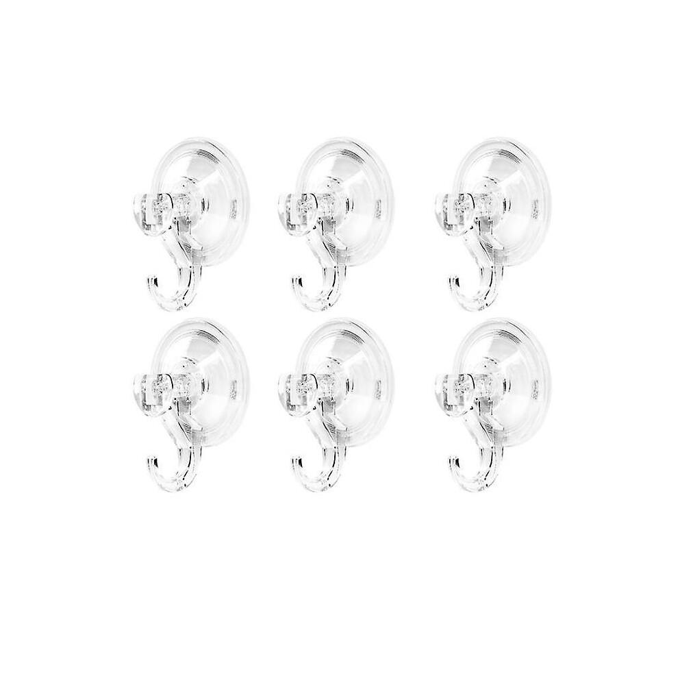 Suction Cup Hooks, Waterproof And Reusable Hooks That Are Easy & Quick To Install & Remove, Premium Quality Suction Hangers Clear & Removable For 9358999333144