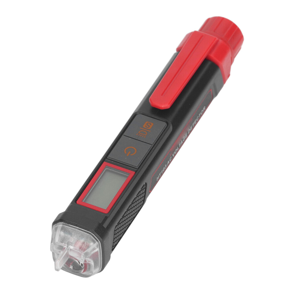 Ht103 Waterproof Ac Voltage Tester Pen 12-1000V, Sound & Light Alarm 3641370123363