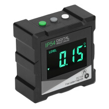 Digitaler Winkelmesser 4x90 LCD-hintergrundbeleuchtet, ABS, AAA-Batterie