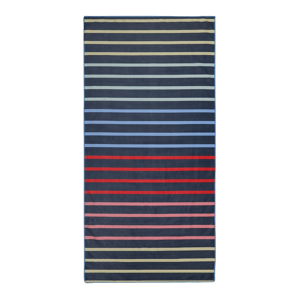 Regatta Multicoloured Multi Stripe Beach Towel
