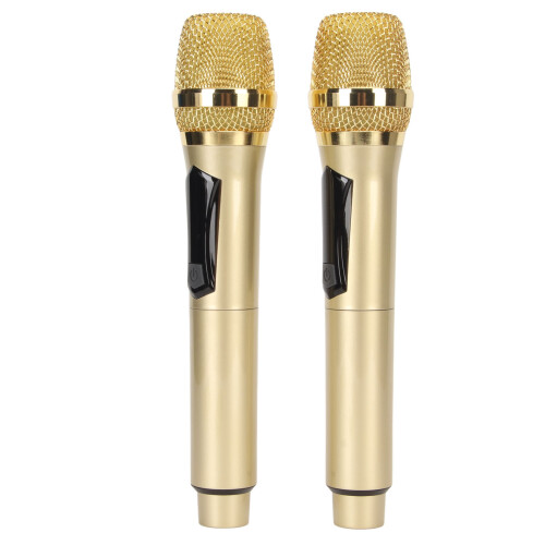 Wireless Dynamic Microphone Karaoke Mic 700-800MHz Auto Pairing
