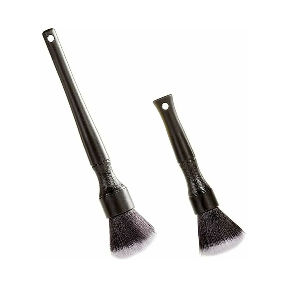Detailing Brush Set, Ergonomic Design With Neon For Visibility, Scratch Free And Synthetic Bristle Kit, 2Pcs For Cars, Trucks And Boats Green 9340959532117
