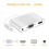 Αποδοτικός προσαρμογέας Lightning σε HDMI με USB3.0 και φόρτιση Type-C PD, με λεπτό και φορητό 5
