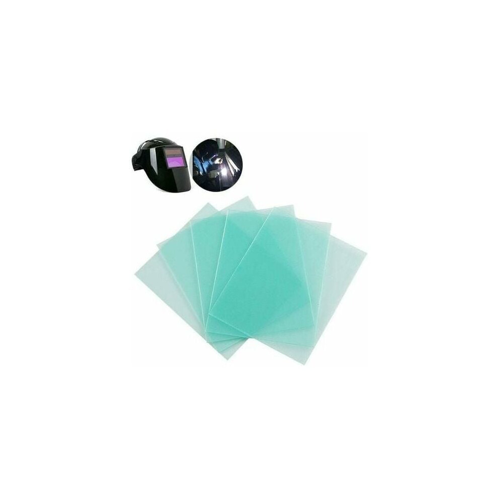 Anti Splatter Plastic Welding Mask Clear Replacement Lens, Welding Helmet Cover Lens For Polycarbonate Protective Lenses, 10Pcs 9405630268263