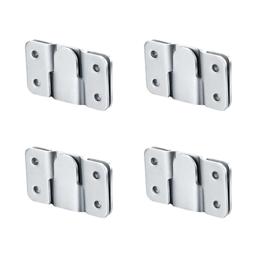 Flush-Mount-Brackets, Stainless Steel Interlocking Connectors For Decorative And Functional Applications, Easy-To-Install Multipurpose Hangers With 9433291652770