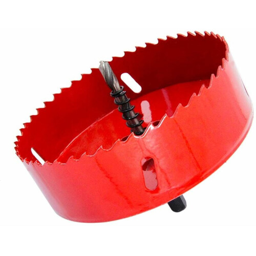 Διμεταλλικό πριόνι οπών Hss 125Mm, υψηλής ταχύτητας κόφτης χάλυβα με εκκένωση 1