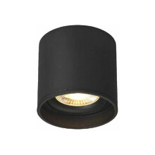 Illuminazione d'accento, plafoniera a superficie con design antiriflesso per una facile installazione in cucina e soggiorno (nera)