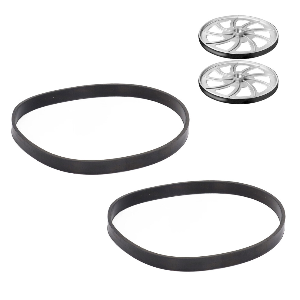 2Pcs Rubber Band Saw Tire Replacement 8Inch Wheel 13Mm Width 3Mm Thick Black 8761370127798