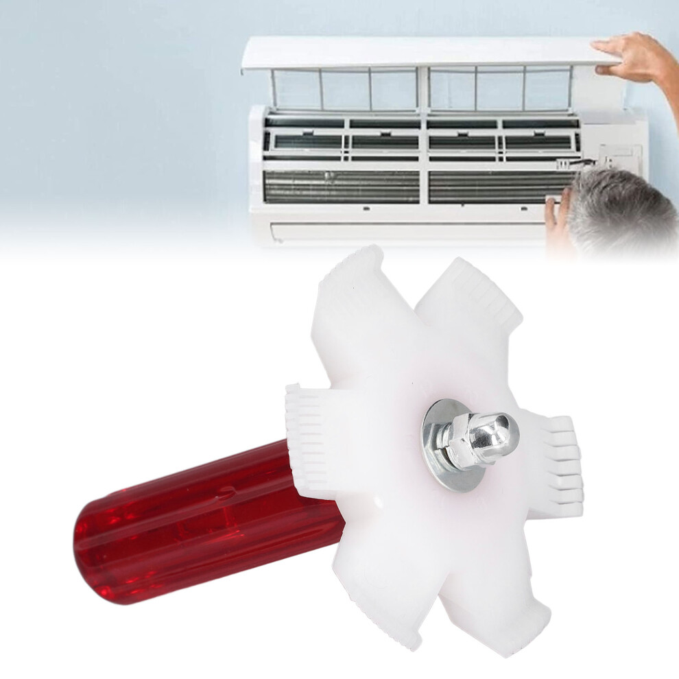 2 Pcs Fin Comb Air Conditioner Condenser Fin Straightener, White 3311377751943