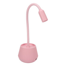 Pinkes Schwanenhals-Nagellampen mit 2 Geschwindigkeiten – Schnelles UV-Trocknen für Schönheitssalons