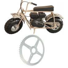 40mm 60Z Stahl-Hinterradkette für Minifahrzeuge & Go-Karts, Durchmesser 245mm