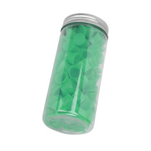 100 Stück Silikon Einweg-Tattoo-Tintencups 17mm Grün