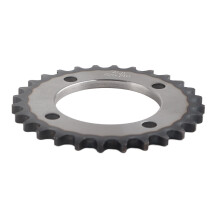 Pignone in acciaio da 28 denti per catena 420, compatibile con bici elettriche e motociclette