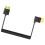 Support de câble à ressort HDTV,-0,3m à 1,2m Courbe à droite 1