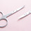 Ergonomic Fine Tip Eyebrow Scissors for Precise Trimming - Lightweight Design 3