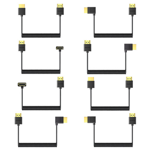 Support de câble à ressort HDTV,-0,3m à 1,2m Courbe à droite 1
