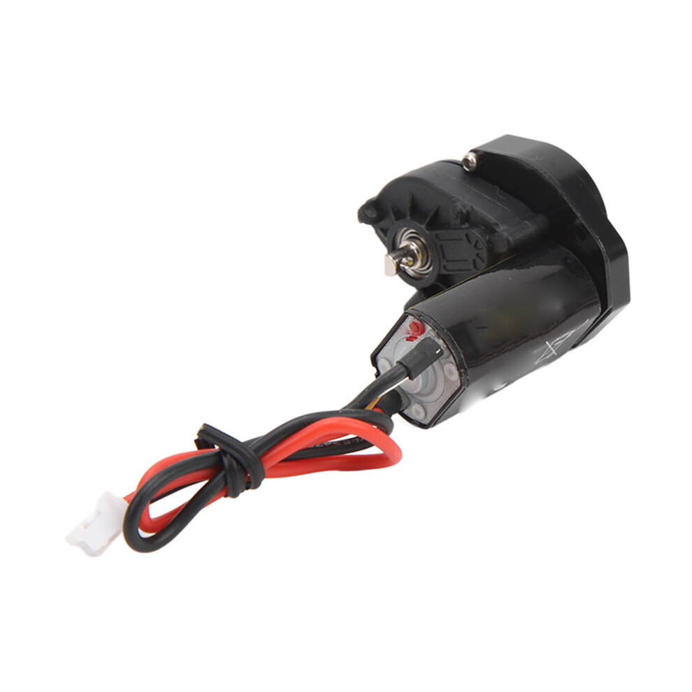 Rc Gear Box With 050 66T Motor For 1/24 Axial Crawler Black 4071370130723