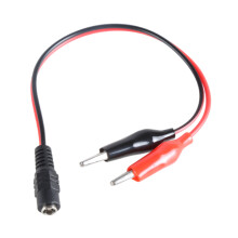 Power Wire DC5.5x2.1mm Connectors to Crocodiles-female head