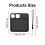 Housse de protection antichoc en Silicone pour accessoire-Orange 3