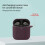 Soft Silicone Case Earphone Pouches Cover AntiScratch for-Black 5