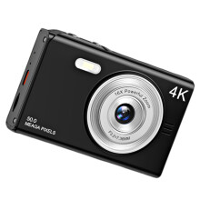 48 MP digitale camera met videocamera voor kinderen en-Zwart
