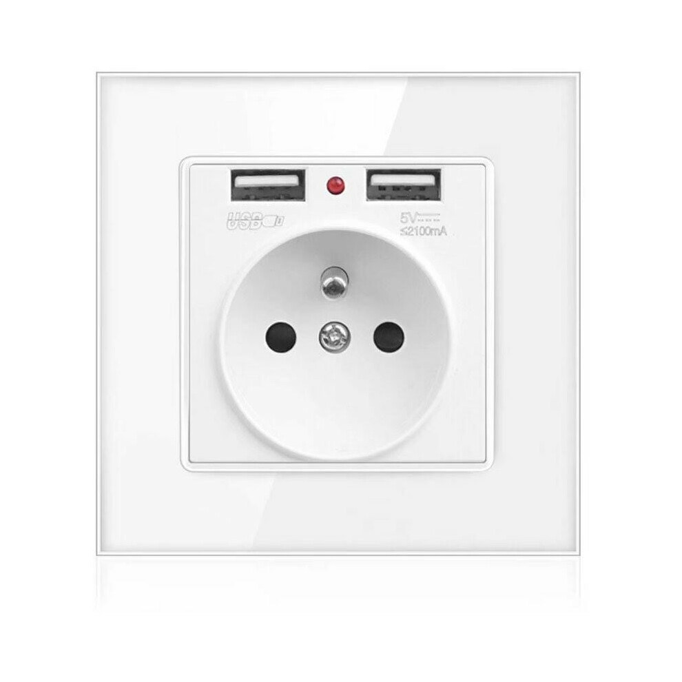 Recessed Wall Socket Charger, Millimetre-Adjustable Facade For Precision Installation, Universal Compatibility Ensures Support For A Range Of 9405630321081