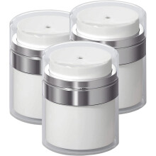 Hochwertiger steriler Kosmetikbehälter aus Acryl-Kunststoff, Vakuumflasche mit auslaufsicherem Design, tragbarer Mini-Airless-Pumpbehälter für