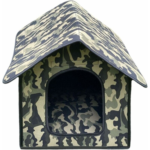 Feline Fortress, Αδιάβροχο Μεγάλο Εξωτερικό Σπίτι Γάτας για τον Χειμώνα, Εύκολη