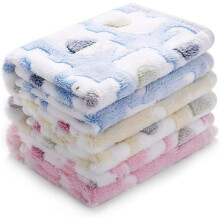 Retraite luxueuse pour animaux de compagnie, couvertures pour chiens en velours corail, polaire moelleuse pour un confort optimal, textiles double