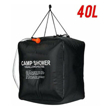 Sustainable Sun Soother, Nylon Ropes And Easy On/Off Switch With Waterproof Design For A Seamless Outdoor Shower Experience, Perfect For Camping,