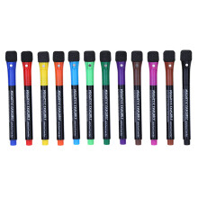 Präzisions-Magnetmarker für trocken abwischbares Papier, ideal für Schule und Büro, mit Magnetkappen und feinen Spitzen für einfache