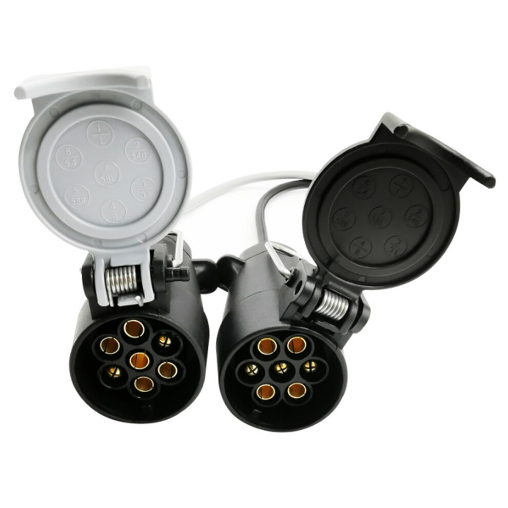 Easy Install Towing Socket Adapter, 13-Pin To 7-Pin Conversion Ensures Safe And Reliable Connections 9405630860559