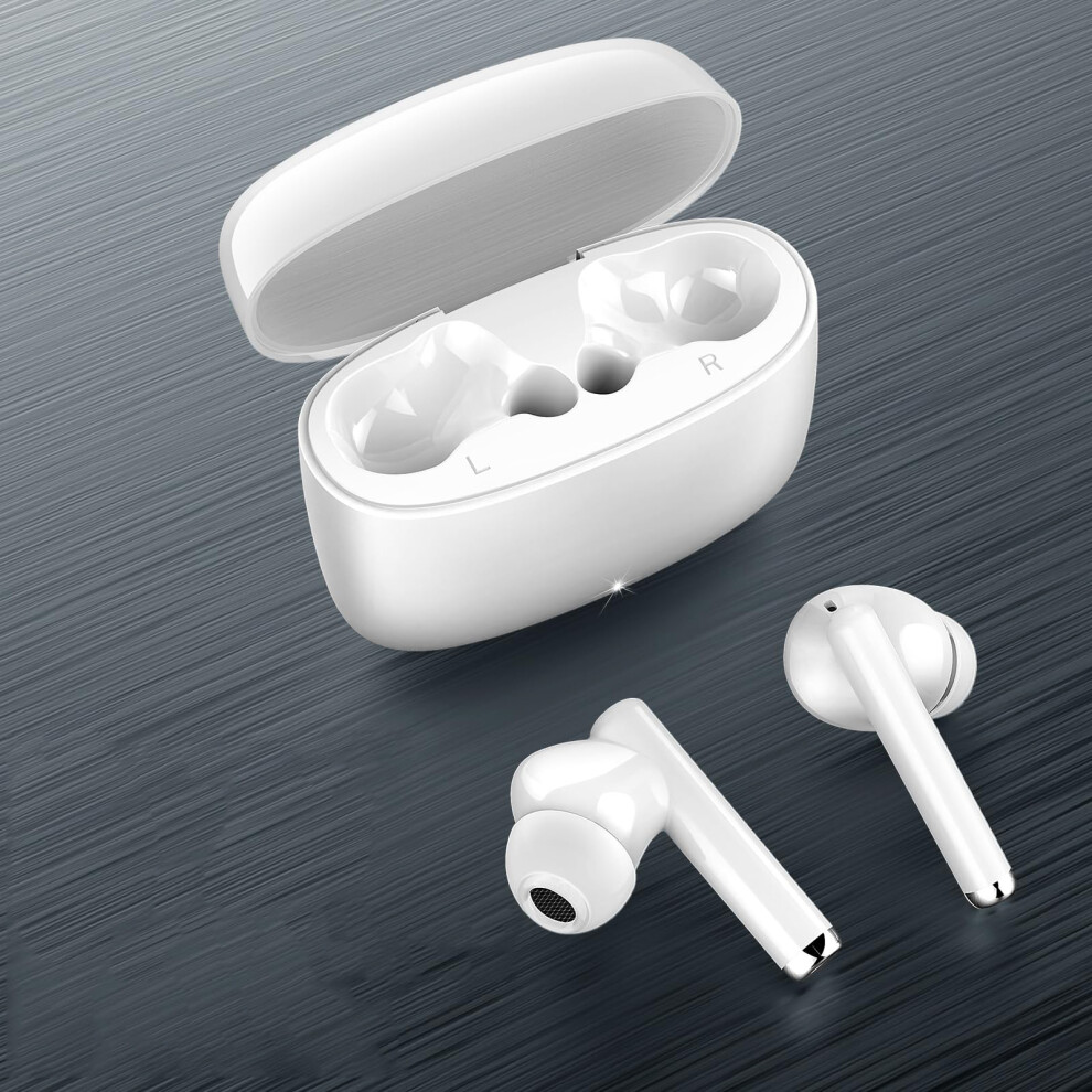Wireless Earbuds, Bluetooth 5.3 Headphones With Enc Noise Cancelling, Hifi Stereo Sound Earphones, Smart Touch Control For Clear Calls, Ip7 9169997145185