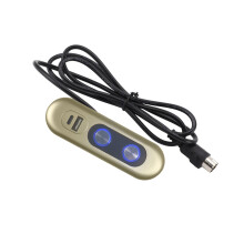 Sessellift-Controller, 2-Tasten-Handsteuerungsschalter,-Gold