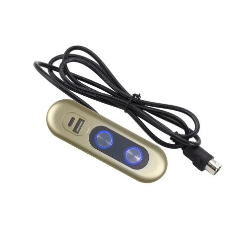 Sessellift-Controller, 2-Tasten-Handsteuerungsschalter,-Gold