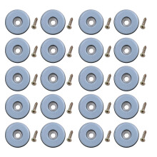 Set van 20 herbruikbare meubelglijders,-30 mm rond