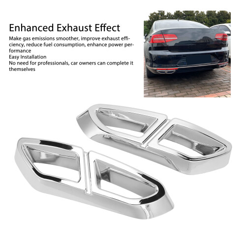 Exhaust Muffler Cover Trim for B8 2014+ Variant ABS Replacement 2