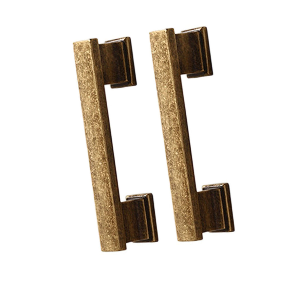 1Pair Furniture Drawer Decorative Handle Zincs-76 Hole Distance 7732000549533