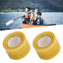 2 pezzi di nastri in silicone giallo resistenti per attrezzature sportive acquatiche
