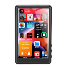 4 Inch Touch Screen MP3 Player 16GB Bluetooth 5.0 HD Noise Reduction