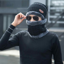 Berretto invernale per bambini, morbido, antivento, caldo, lavorato a maglia, con fodera in pile, ideale per attività all'aperto, per bambini e