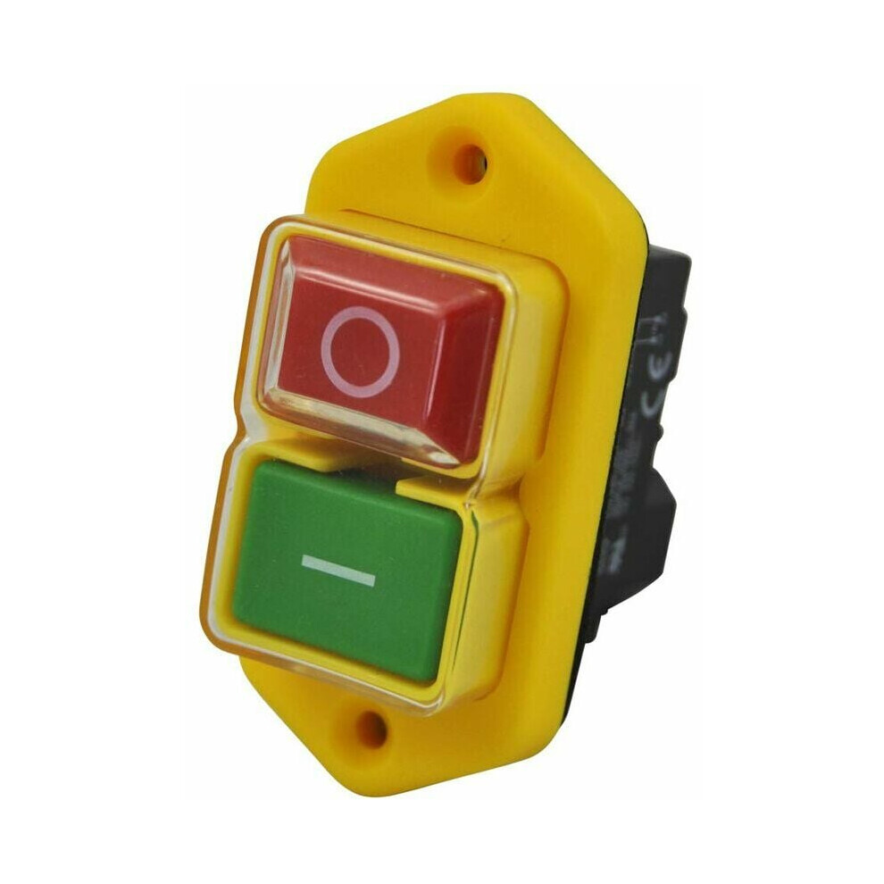 Kedu Kjd17 B Industrial Electromagnetic Switch, High Strength Flame Retardant Material Anti Aging Sturdy Safe For Wood Splitters, Circular Saws, 230V 9169997144386