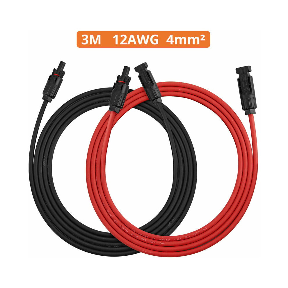Solar Cable For Extreme Temperatures, Featuring A Stable Self-Locking System And Weather Resistant Design 9405630928747