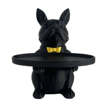 Dog Statue Storage Organizers for Key,Candy,Jewelry,Entrance